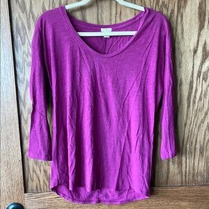 JCREW: Women's Purple/pink top